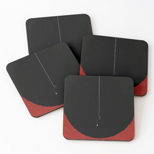 Item preview, Cave Exploration Abseil Descent Dark Minimalist Void Art designed and sold by LivingTwice.