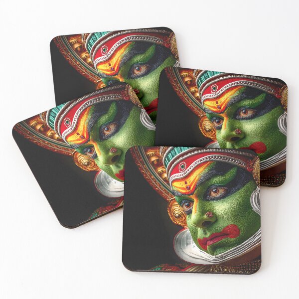 Item preview, Majestic Kathakali Performer in Traditional Attire designed and sold by Artessie.