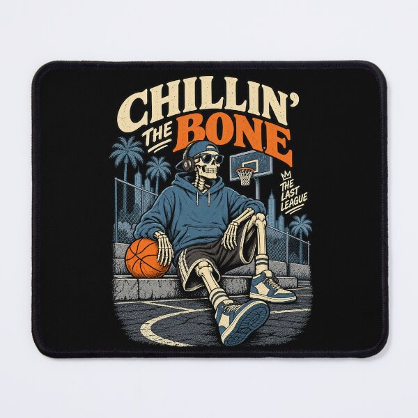 Item preview, Chillin’ The Bone – Skeleton Basketball Streetwear designed and sold by PhilllandArt.