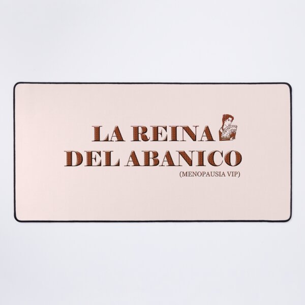 Item preview, La Reina del Abanico 2 - Spanish Menopause Humor designed and sold by Yamy Morrell Art and Design.