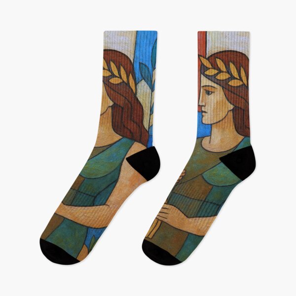 Item preview, Demeter – Greek Goddess of Harvest Painting designed and sold by GalleryKauffeld.