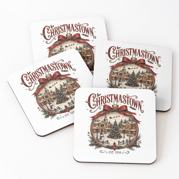 Item preview, Christmastown Holiday Nostalgia Ornament Design designed and sold by ostenlee.