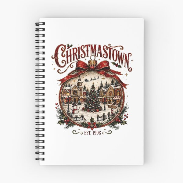 Item preview, Christmastown Holiday Nostalgia Ornament Design designed and sold by ostenlee.