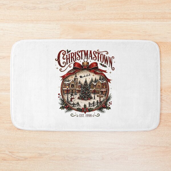 Item preview, Christmastown Holiday Nostalgia Ornament Design designed and sold by ostenlee.