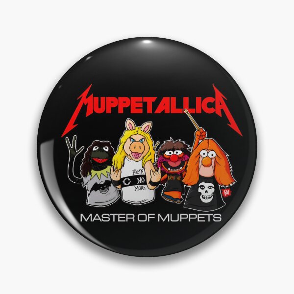 Item preview, Muppetallica Master of Muppet Heavy Metal Art designed and sold by melanie8214.