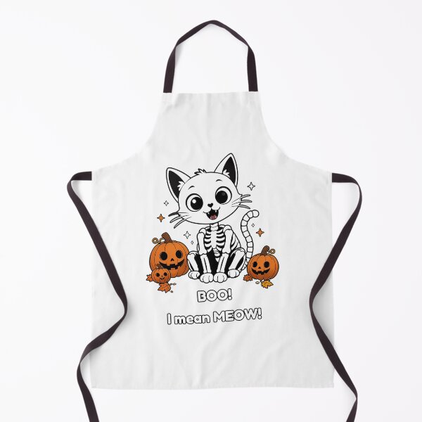 Item preview, Skeleton Cat - Halloween Cat with Pumpkins designed and sold by MaddyDesignsCo.