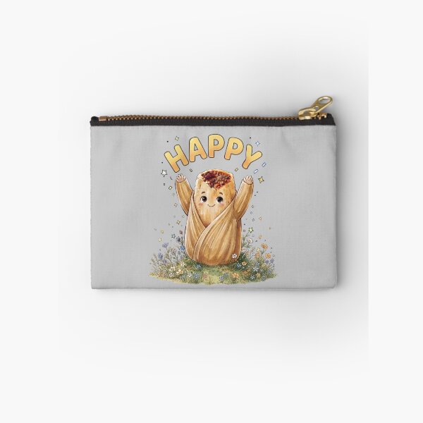Item preview, Cute and Happy Tamale in a Flower Garden designed and sold by Anthonellatk.