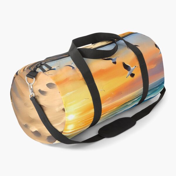 Item preview, Bright Watercolor Sunset Beach designed and sold by ByNicoleSara.
