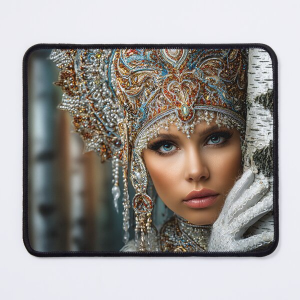 Item preview, Enchanting Beauty in Traditional Ornate Attire designed and sold by Artessie.