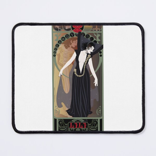 Item preview, Dark Art Nouveau Fantasy Maiden Illustration - Vintage Gothic Princess Aesthetic | Limited Edition designed and sold by strawberry trampoline.