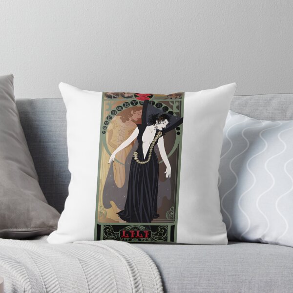 Item preview, Dark Art Nouveau Fantasy Maiden Illustration - Vintage Gothic Princess Aesthetic | Limited Edition designed and sold by strawberry trampoline.