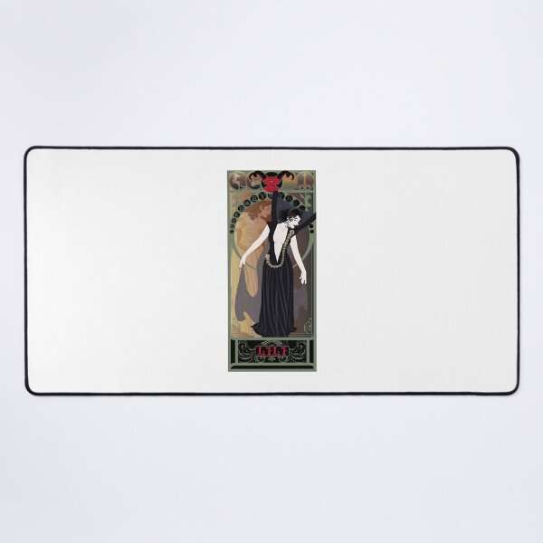 Item preview, Dark Art Nouveau Fantasy Maiden Illustration - Vintage Gothic Princess Aesthetic | Limited Edition designed and sold by strawberry trampoline.
