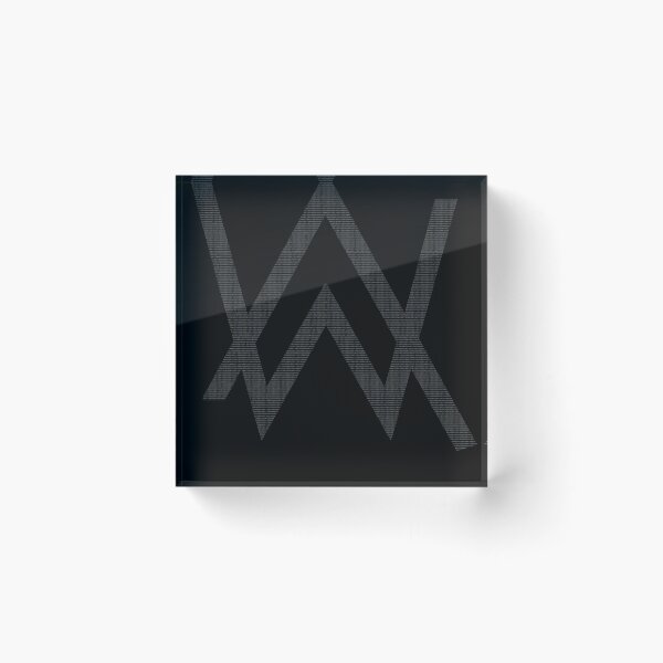 Item preview, Logotipo binario blanco de Alan Walker designed and sold by pascuarennixd.