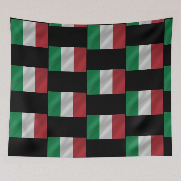 Item preview, Italian Flag Wave Italy Pride Design designed and sold by yazdogs.