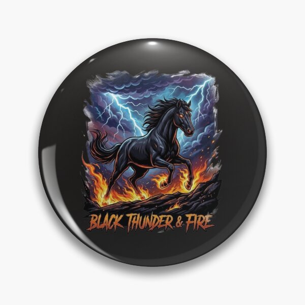 Item preview, BLACK THUNDER & FIRE designed and sold by The best online style shop.
