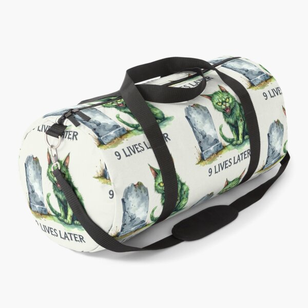Item preview, Nine lives later, green zombie cat designed and sold by LiskoDesign.
