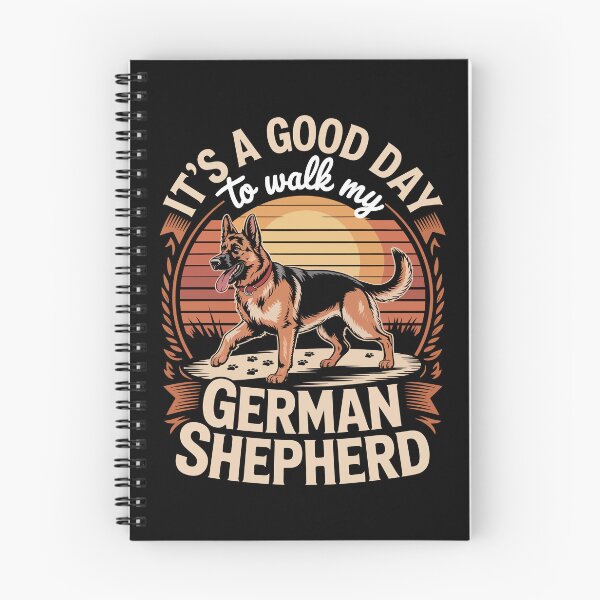 Item preview, It’s a Good Day to Walk My German Shepherd   designed and sold by jkrphoto.