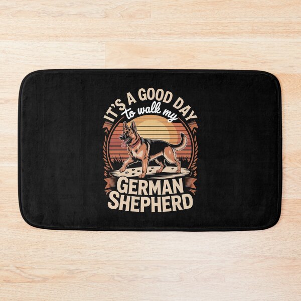 Item preview, It’s a Good Day to Walk My German Shepherd   designed and sold by jkrphoto.