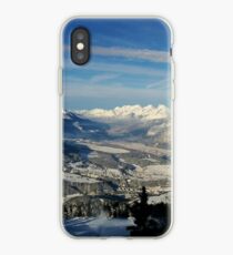 Innsbruck In Winter From Patscherkofel Mountain iPhone Case