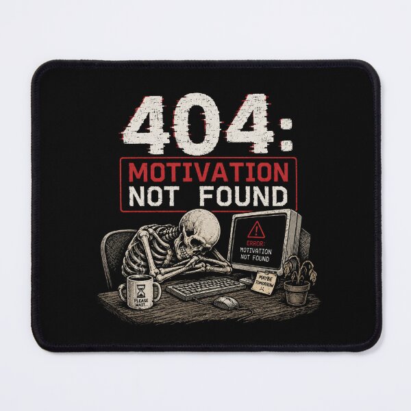 Item preview, 404: Motivation Not Found designed and sold by Fantasy Football Company.