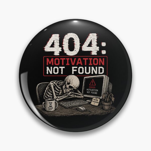 Item preview, 404: Motivation Not Found designed and sold by Fantasy Football Company.