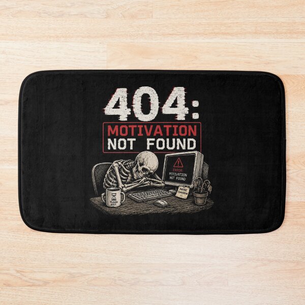 Item preview, 404: Motivation Not Found designed and sold by Fantasy Football Company.