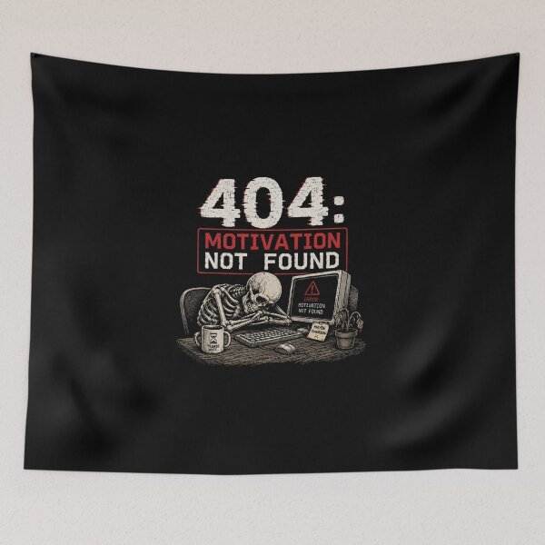 Item preview, 404: Motivation Not Found designed and sold by Fantasy Football Company.
