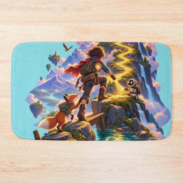 Item preview, Kindness Is the Greatest Adventure Fantasy Art designed and sold by ADEL MASSRY (AM)©.