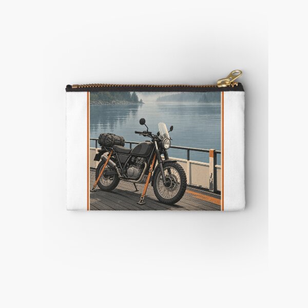 Item preview, The Ride Takes a Breath – Motorcycle Ferry Art designed and sold by TorqueTheoryLab.