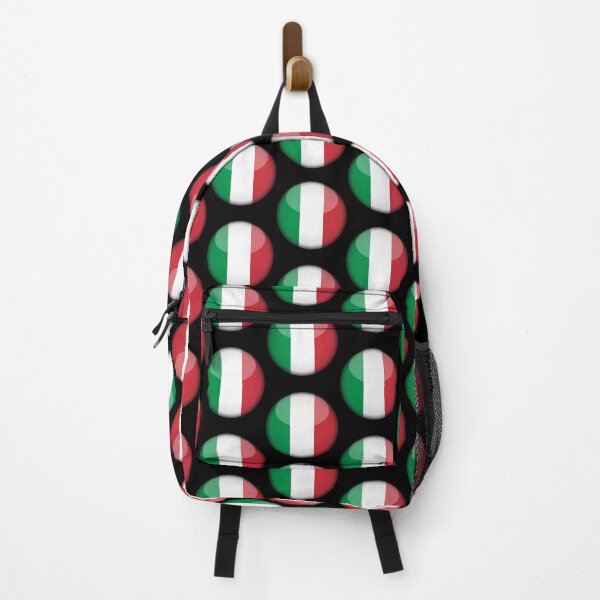 Item preview, Italian 3D Round Flag Italy Pride Design designed and sold by YAZ.