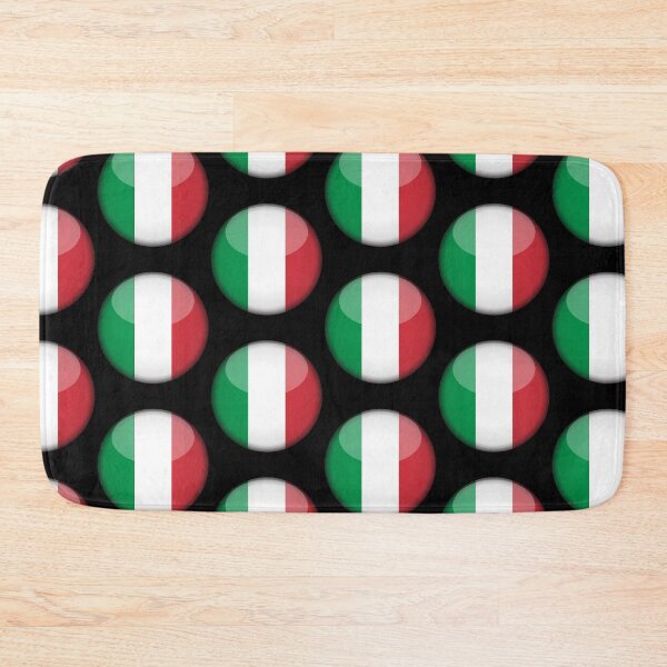 Item preview, Italian 3D Round Flag Italy Pride Design designed and sold by YAZ.