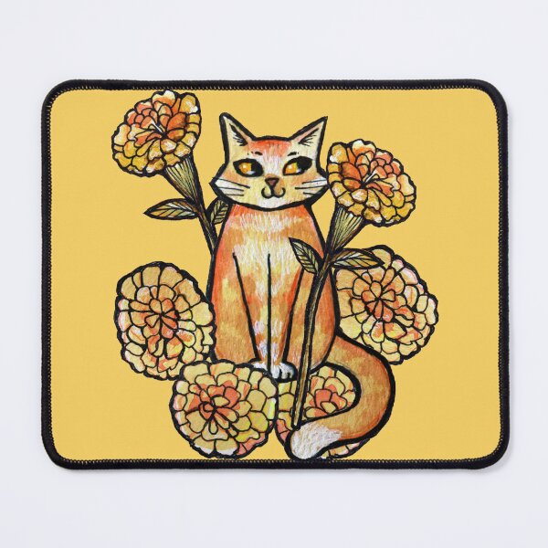 Item preview, Marigold Ginger Cat designed and sold by lacychenault.
