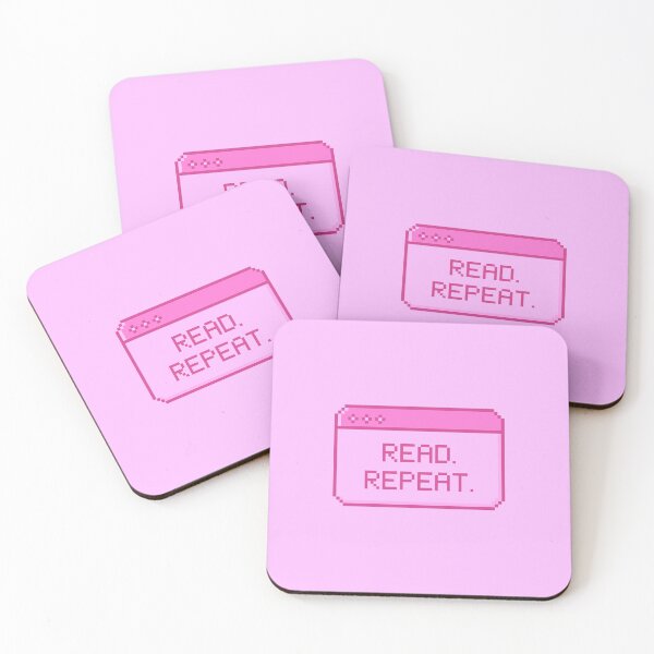 Item preview, Read Repeat | Bookish | Booktok | Funny designed and sold by The Turquoise Brush.
