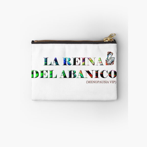 Item preview, La reina del abanico - Spanish Menopause Humor designed and sold by Yamy Morrell Art and Design.