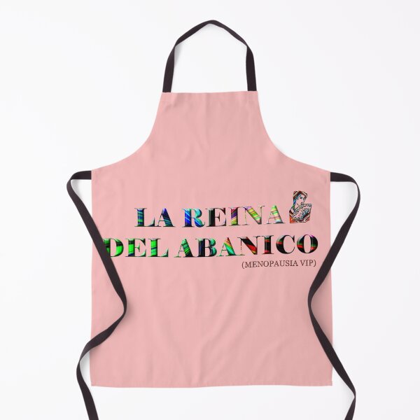 Item preview, La reina del abanico - Spanish Menopause Humor designed and sold by Yamy Morrell Art and Design.
