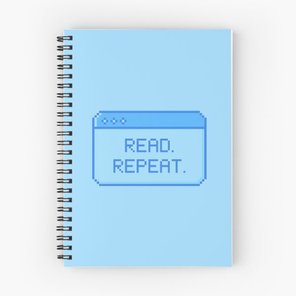 Item preview, Read Repeat | Bookish | Booktok | Funny designed and sold by The Turquoise Brush.