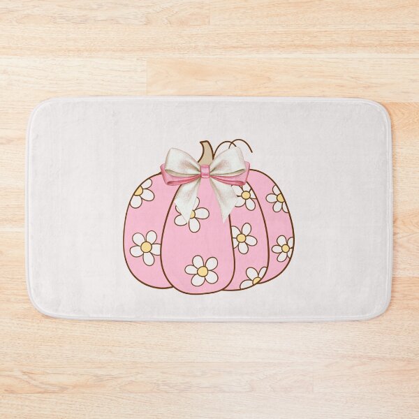 Item preview,  Pink Floral Pumpkin Bow Design - Cute Pastel Daisy Pumpkin for Fall Apparel designed and sold by VibranPalette.