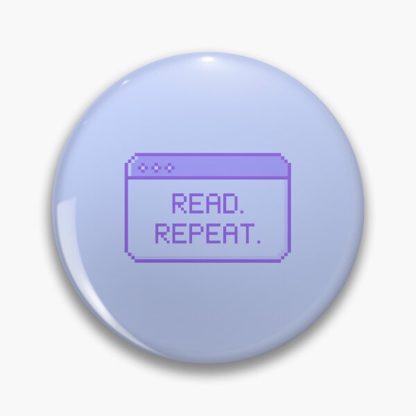 Item preview, Read Repeat | Bookish | Booktok | Funny designed and sold by The Turquoise Brush.