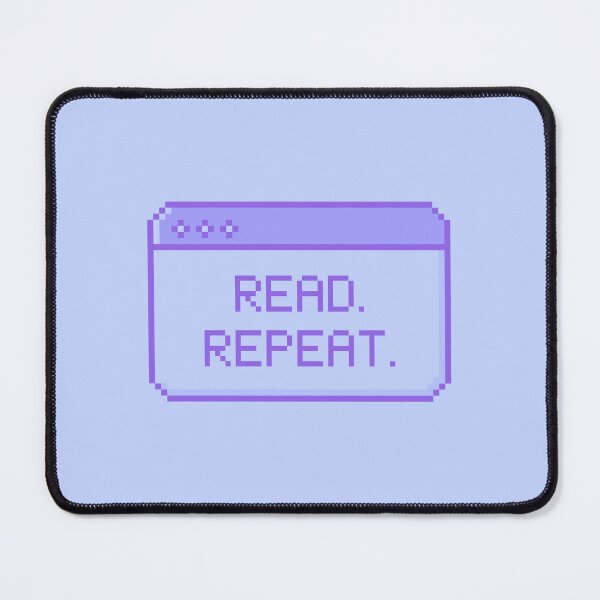 Item preview, Read Repeat | Bookish | Booktok | Funny designed and sold by The Turquoise Brush.