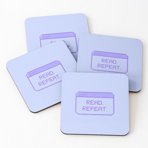 Item preview, Read Repeat | Bookish | Booktok | Funny designed and sold by The Turquoise Brush.