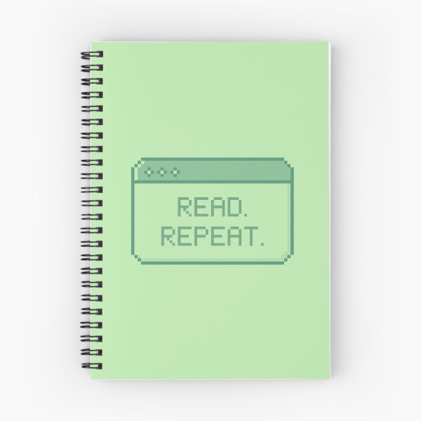 Item preview, Read Repeat | Bookish | Booktok | Funny designed and sold by The Turquoise Brush.