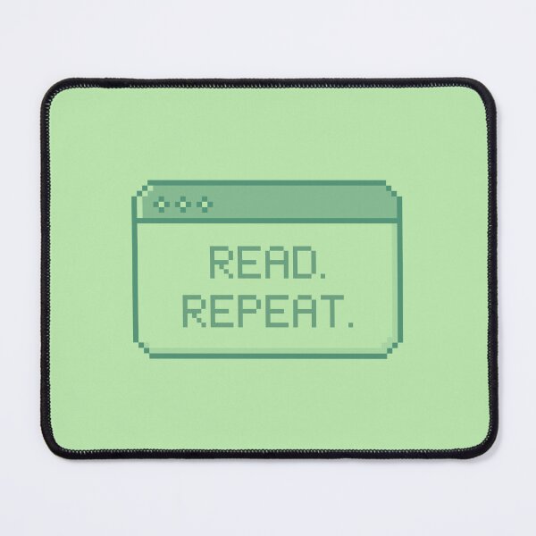 Item preview, Read Repeat | Bookish | Booktok | Funny designed and sold by The Turquoise Brush.