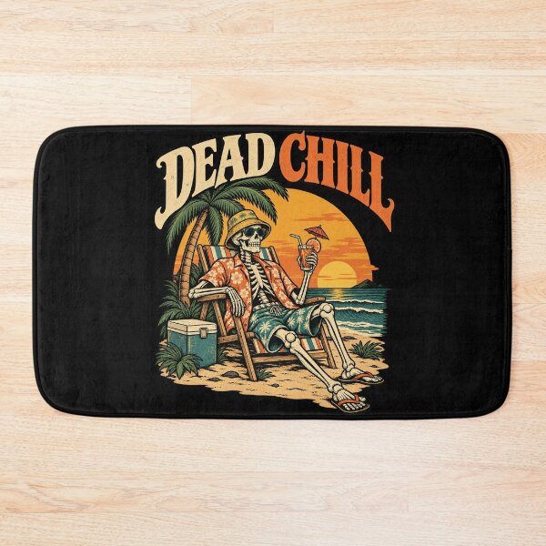 Item preview, Dead Chill – Vintage Skeleton Beach Vacation designed and sold by PhilllandArt.