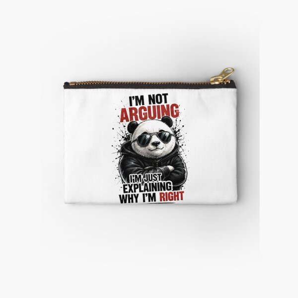 Item preview, Funny Panda I'm Not Arguing I'm Explaining Why I'm Right designed and sold by Pyt27.
