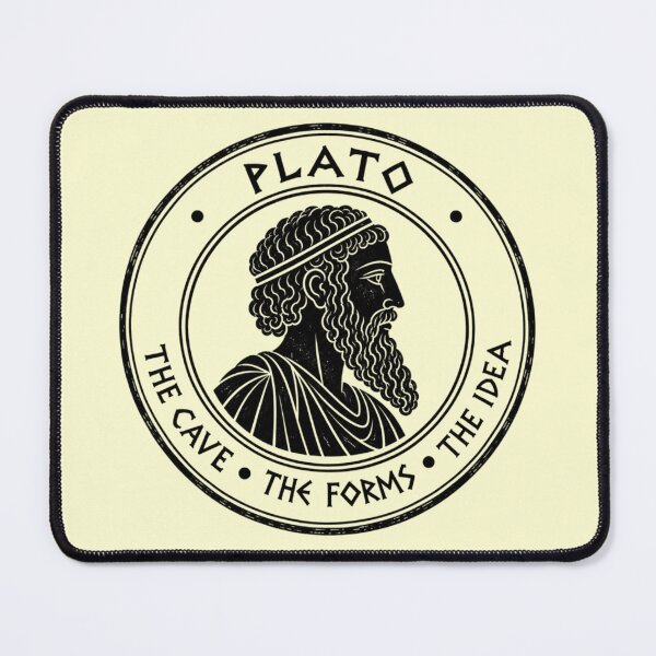 Item preview, Plato Vintage Greek Philosophy Art — The Cave, Theory of Forms & The Idea — Ancient Philosopher Emblem. designed and sold by SaraSumi.