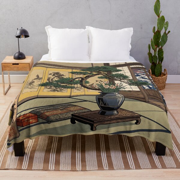 Item preview, Ukiyo-e Pine Narcissus Ikebana Art designed and sold by conohitoAI-ArtGallery.