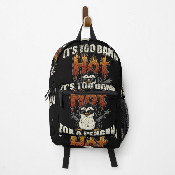 Item preview, It's Too Damn Hot For A Penguin Funny Summer Animal Design designed and sold by SEINENGAPPI23.