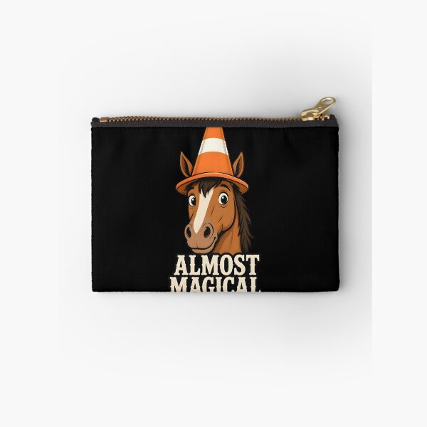 Item preview, Almost Magical Funny Horse Traffic Cone Unicorn Humor Gifts designed and sold by LeSoniPapaPrint.