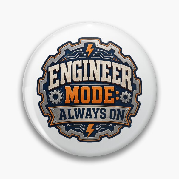 Item preview, Engineer Mode Gift - Always On designed and sold by RedRubyBubble.
