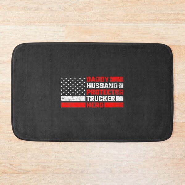 Item preview, Proud American Trucker Husband And Dad Patriotic Stars And Stripes Hero Design | Perfect Gift For You And Friends designed and sold by eliasmaroki.